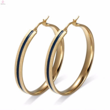 High End Gold Enamel Earring Jewelry Accessory For Black Women